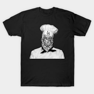 Chef With MAsk T-Shirt